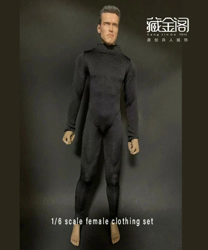 Collant tuta elastico scala 1/6 body vestiti vestibilità 12'' uomo PH TBL figura - Foto 17 di 19