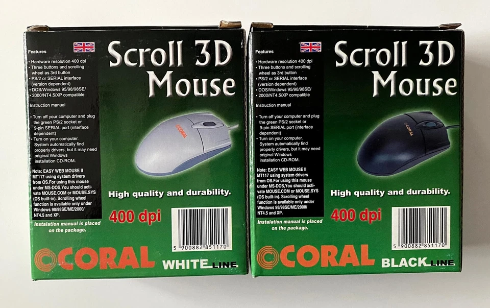 Vintage New PS/2 Scroll 3D Ball Mouse, Retro - Image 2 of 4