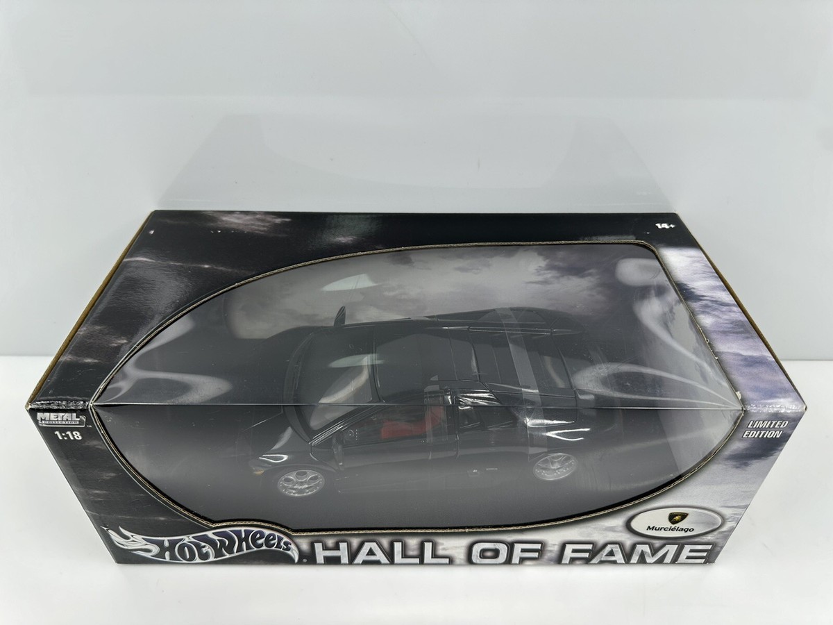 Hot Wheels Hall Of Fame Lamborghini Murcielago 1:18 Black HTF | eBay