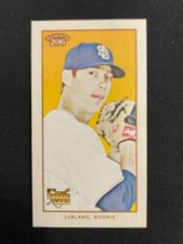 WADE LEBLANC 2010 TOPPS 206 MINI #151 CYCLE RC /99 - SAN DIEGO PADRES  *7857