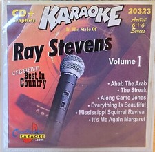20323 RAY STEVENS  RARE CHARTBUSTER  KARAOKE CDG LOT CHIC 260