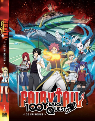 Fairy Tail:100 Years Quest (1-25End) Anime DVD English Dubbed All Region