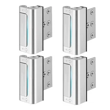 4x Home Security Door Safety Lock Childproof Door Reinforcement Lock for House