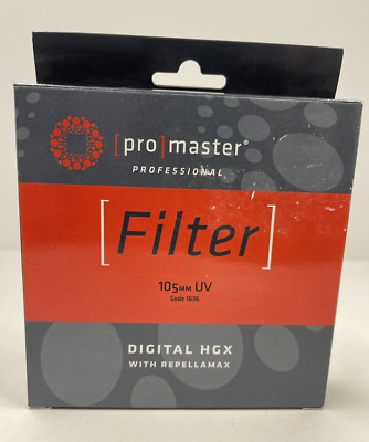 Pro Master Professional Filter Digital HGX With Repellamax 105mm UV Code 1636