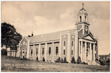 Vintage Postcard 1939 Corpus Christi Catholic Church, Wethersfield, Connecticut
