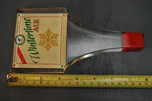 North Coast Brewing Belgian Style Wintertime Ale Beer Tap Handle 8" - Picture 7 of 8