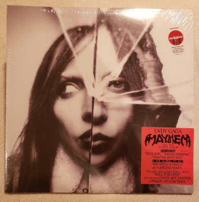 特別盤 Lady Gaga MAYHEM レコードLP Lady Gaga Mayhem Limited Edition Vinyl Record 2LP+Japanese Obi+