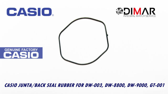 Casio Gasket / Back Seal Rubber, Modelos. DW-003,DW-8800,DW-9000,GT-001