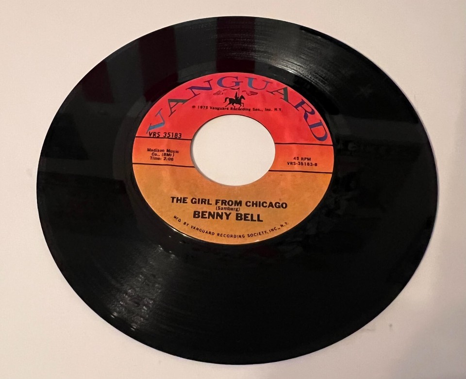 Benny Bell Shaving Cream_The Girl From Chicago (45rpm) eBay