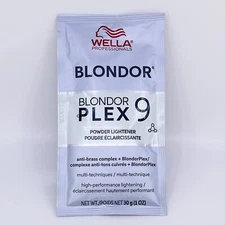 WELLA Blondor Plex 9 Powder Lightener anti-brass complex+ blondorplex 30g/1 oz