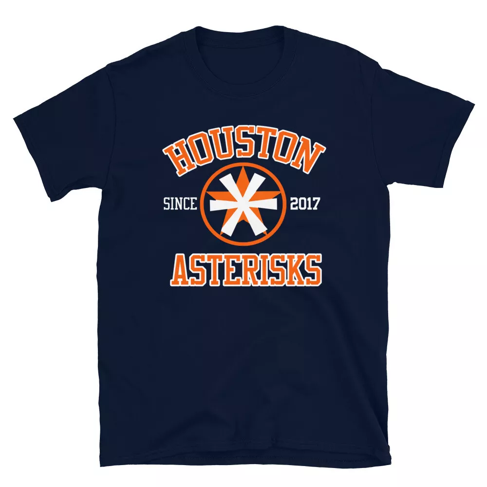Houston Asterisks Funny Baseball Cheaters Unisex T Shirt Astros