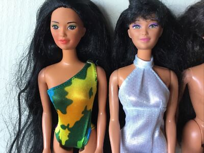 LOT OF 5 1980 BARBIE ASIAN KIRA MIKO C04 | eBay