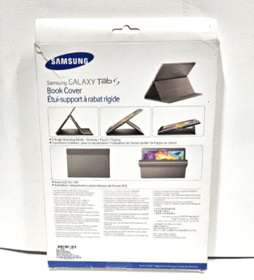 Genuine Samsung Galaxy Tab S Book Cover (EF-BT800BSEGUJ