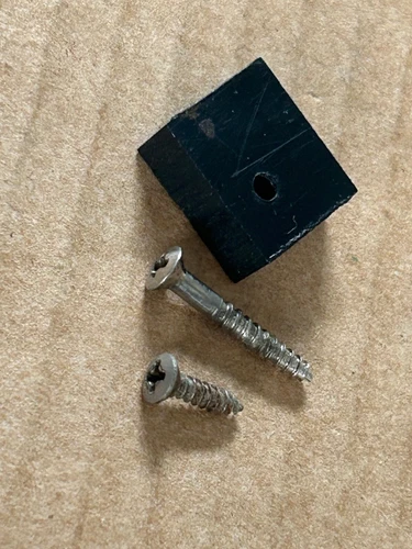 Gibson Vintage 1959 ES-125 150 Pickguard Block and Screws 1958 1960 1961 1962 63