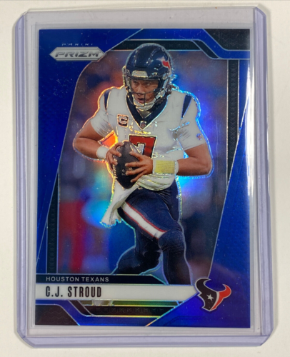 2024 Panini Prizm C.J. Stroud Blue Prizm #111 Einzelhandel SSP Houston Texans