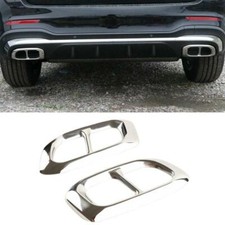 Chrome Silver Stainless Exhaust Muffler Tip Outlet Cover Fits 20-25 W167 Gle350 Chrome Silver Stainless Exhaust Muffler Tip Outlet Cover Fits 20-25 W167 Gle350
