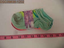 Love First Sight Girl's Lo Cut Emoji Socks, 6 Pairs, Size 4-6.5, 400340063879