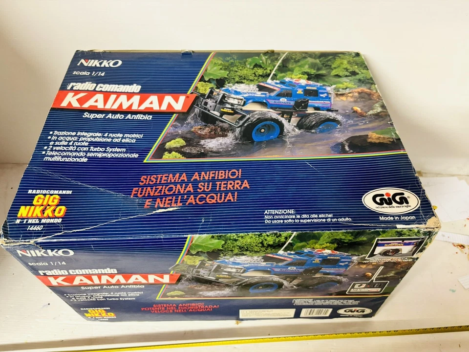 GIG NIKKO KAIMAN ANFIBIO 1/14 RADIOCOMANDATA  NUOVISSIMA RARE!! - Immagine 2 di 4