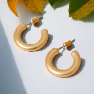 Sanctuary Project Statement Gold Hoops