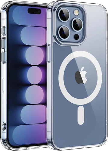 For iPhone Clear Case 15 14 13 12 11 Pro Max With Magsafe Shockproof Wallet Case