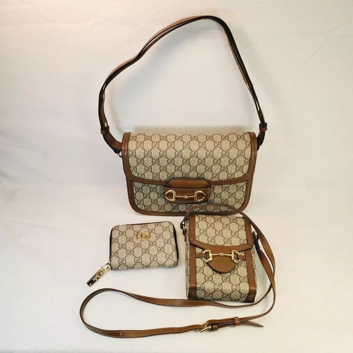 Gucci Horsebit 1955 mini bag in light brown