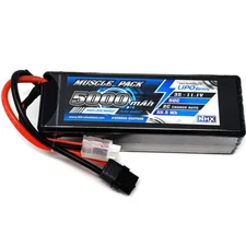 NHX Muscle Pack 3S 11.1V 5000mAh 50C Hard Case Lipo Battery w/ XT60 Connector