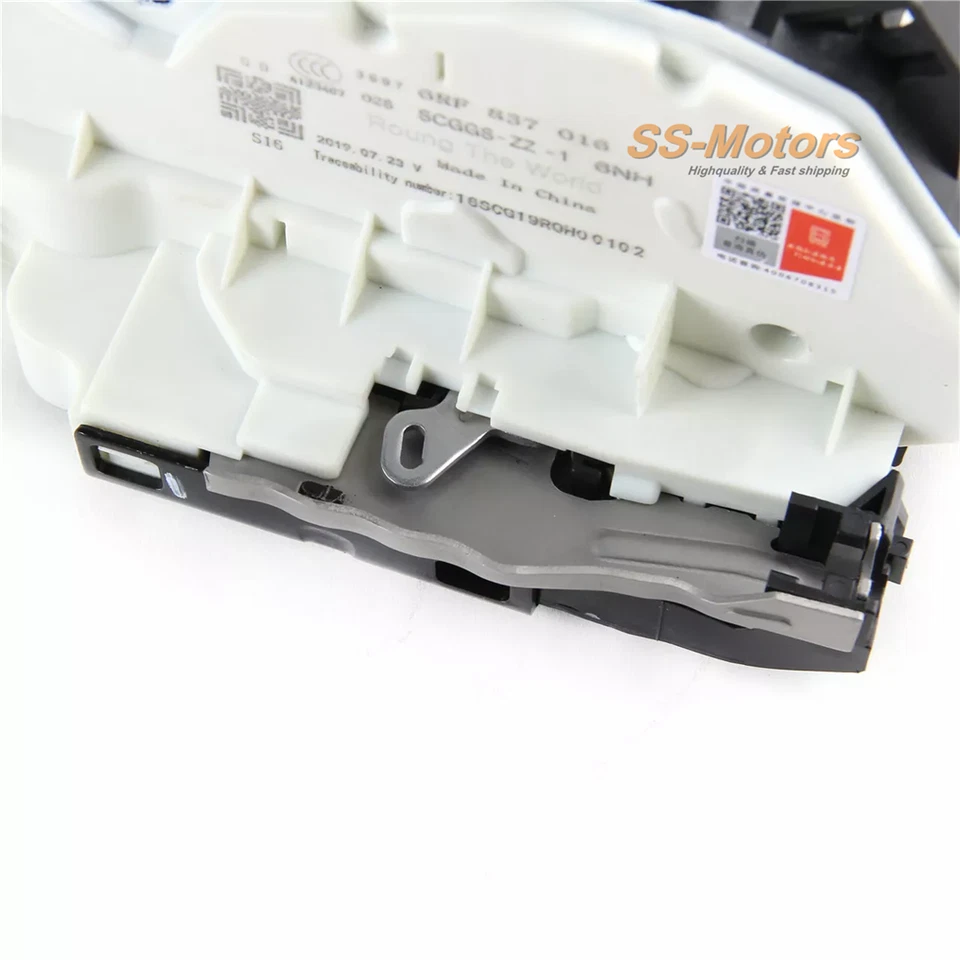 RHD Front Right Door Lock Latch Actuator For VW Beetle Golf MK7 Jetta MK6 - Image 4 of 4