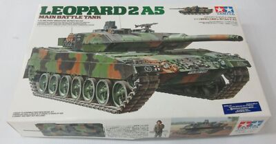 Leopard 2 A5 Main Battle Tank 1/35 Scale Tamiya Model Kit