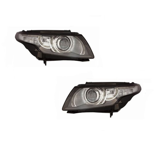 Pair 16 Pins Headlight Assembly For Land Rover Range Rover Evoque 2012-2016 Lamp - Picture 4 of 9