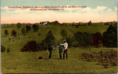 Postcard Cedar Creek Battlefield Winchester Va Divided Back