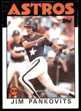 Jim Pankovits 1986 Topps #618 Houston Astros MLB READ FREE SHIPPING AutographDen