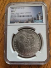 1884-O/O MORGAN SILVER DOLLAR~NGC MS 61 VAM 10 Hot 50 Top Vams! Rare Error!