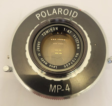 Polaroid MP-4 Tominon 127mm f/4.7 Lens Copal Shutter Clean Glass Working