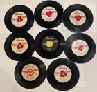 lot of (8) SWAN Label 45 rpm. w/sleeve*1960's*Beatles*Billy & Lillie*F. Cannon