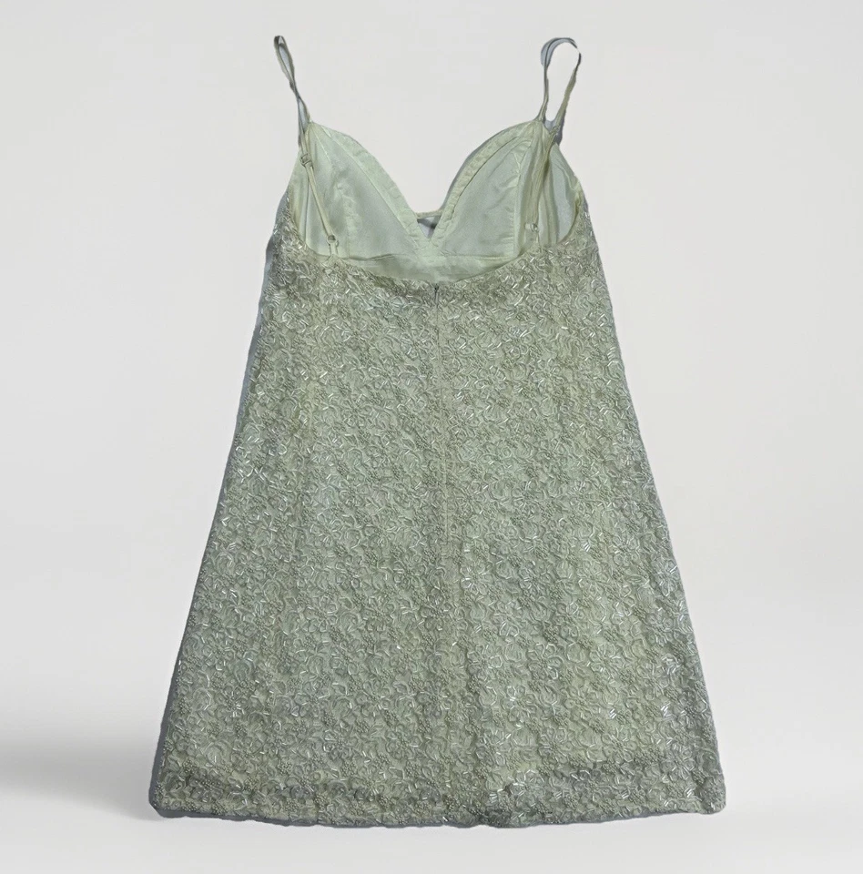 Vintage Karen Millen Dress Womens 14 Medium New Years Flapper Girl Lace Cocktail - Image 2 of 4