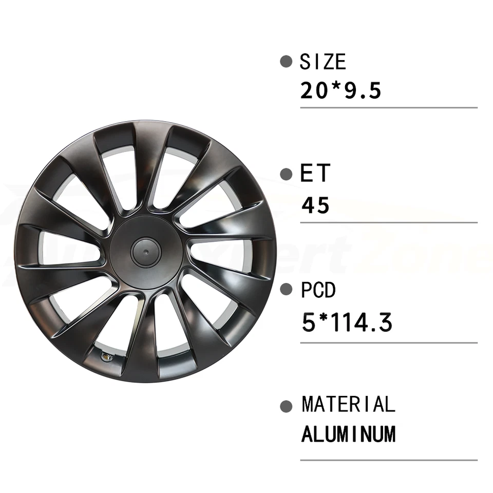 New 20" Replacement Wheel Rim for Tesla Model Y 2020 2021 2022 2023 Induction - Image 3 of 4