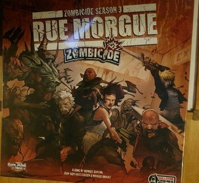 Zombiecide Season 3 Rue Morgue Brettspiel Sealed In Box Top Zustand