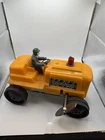 Vintage Marx Windup Toy Tractor 1971 "Spatkling Climbing"