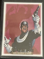 2024 Skybox Marvel Masterpieces '92 Platinum- Canvass #19 Bullseye
