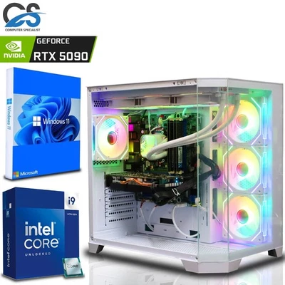 COMPUTER SPECIALIST LTD RTX 5090 Gaming PC i9 14900KF 64GB DDR5 3TB SSD WLAN Windows 11 Pro ARGB