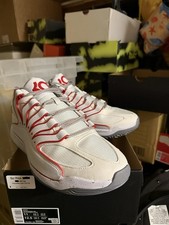 Nike KD18  Wayne  White Gray University Red HV1992-100 Sz 11 Brand New. No lid