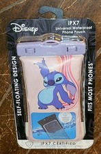 Disney DANCING STITCH iPX7 Universal Waterproof Self-Floating Phone Pouch 