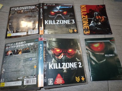 PS3 Killzone 2 3 PlayStation 3 Set of 2 H150/B497