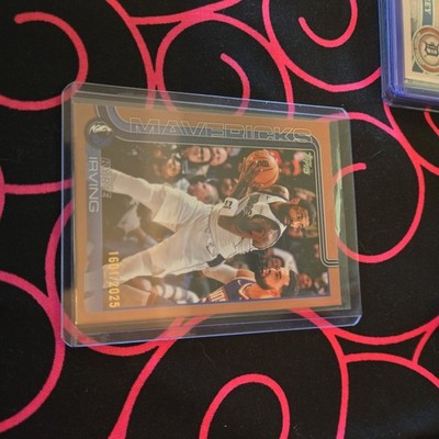 2025-26 Topps Gold Kyrie Irving 1601/2025 Dallas Mavericks #168