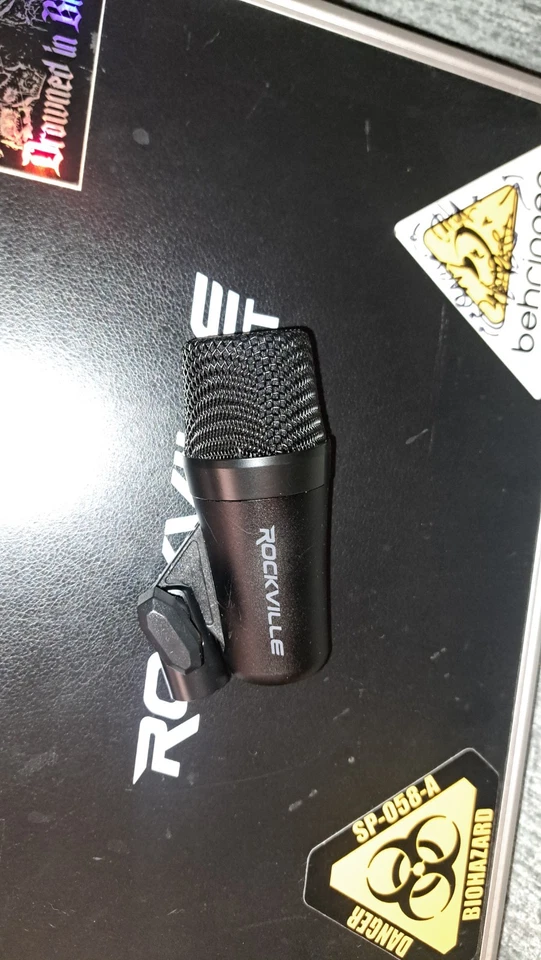 ROCKVILLE PRO D5 DRUM MICROPHONE RECORDING KIT - Image 4 of 4