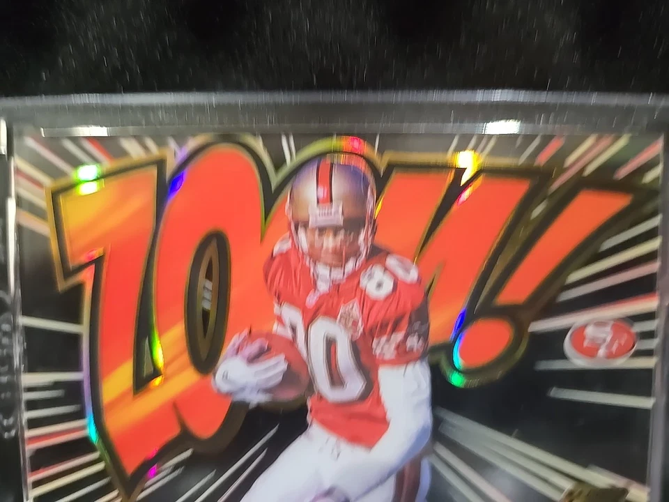 2023 Panini Zenith - 变焦! Jerry Rice #23 加额外阅读!!!!! — 第 2/4 张图片