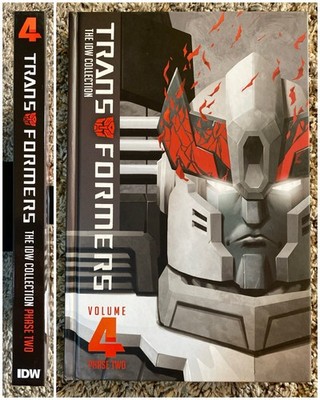 Transformers IDW Collection Phase 2 two HC Vol 4  Monstrosity Robots in Disguise