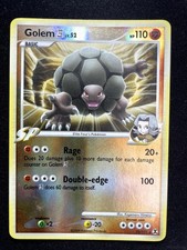 GOLEM E4 23/111 RARE RISING RIVALS POKEMON REVERSE HOLO on eBay