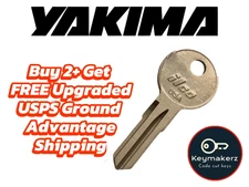 Yakima Roof Rack keys Spare Replacement key cut to code A131-A155