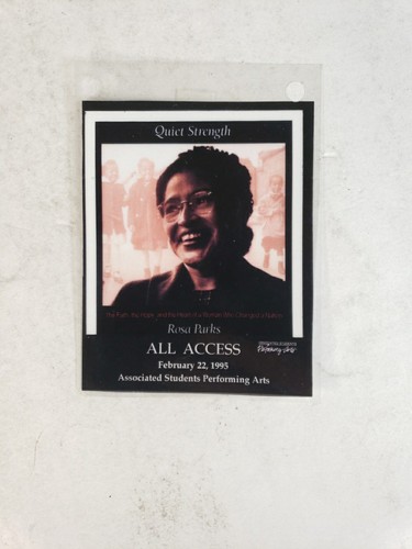 Rosa Parks: My Story SIGNED, 1st Edition, 3rd Printing (1992, Hardcover) Ticket - Imagen 19 de 19